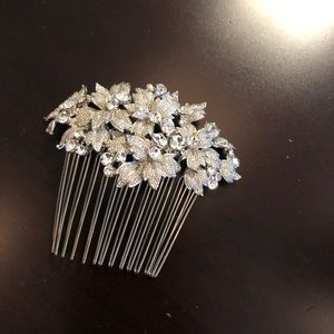Swarovski crystal bridal comb